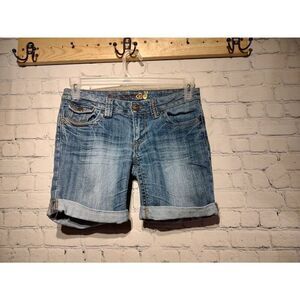Mudd cuffed cutoff shorts size 5*